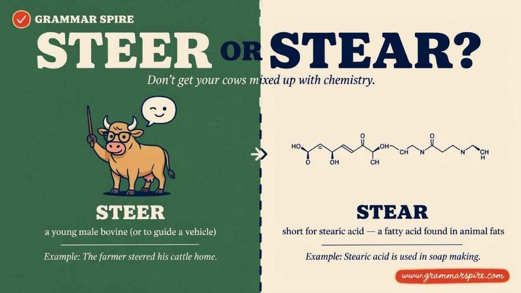 Steer Clear Meaning and Spelling