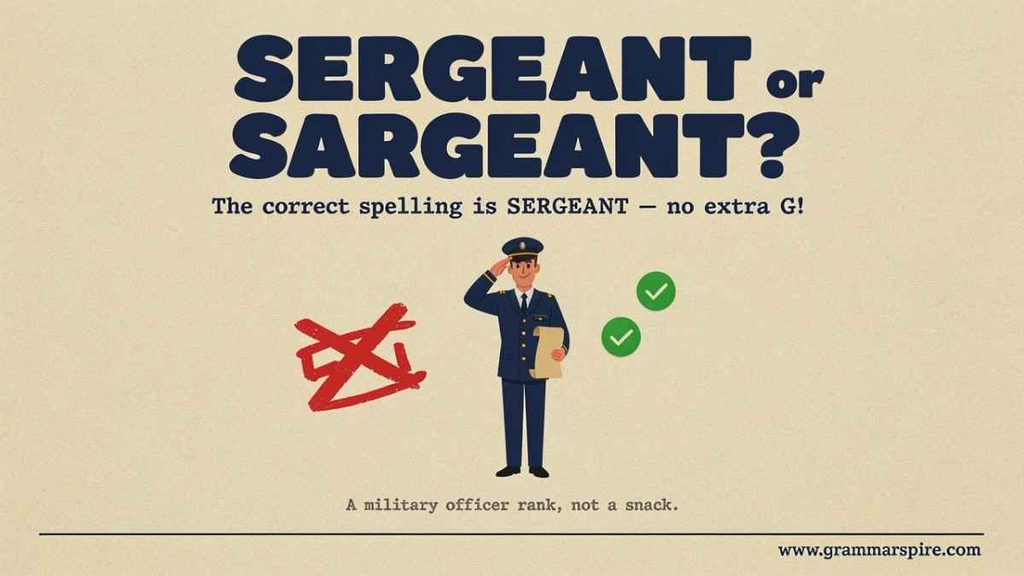 Common Spelling Mistakes