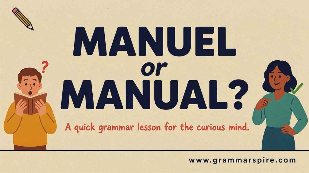 When to Use Manual