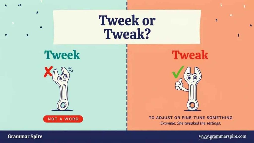 What Does Tweek Mean?