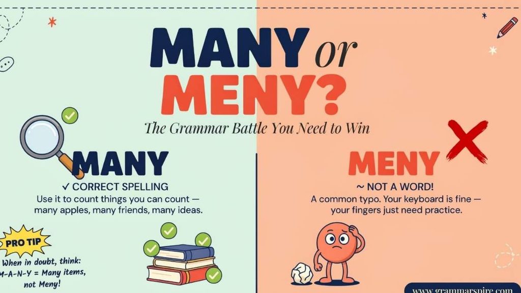 Many or Meny Synonyms