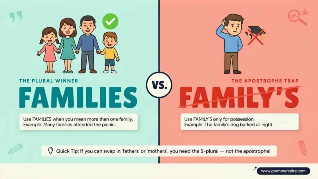 Families or Family’s Which One Is Correct?