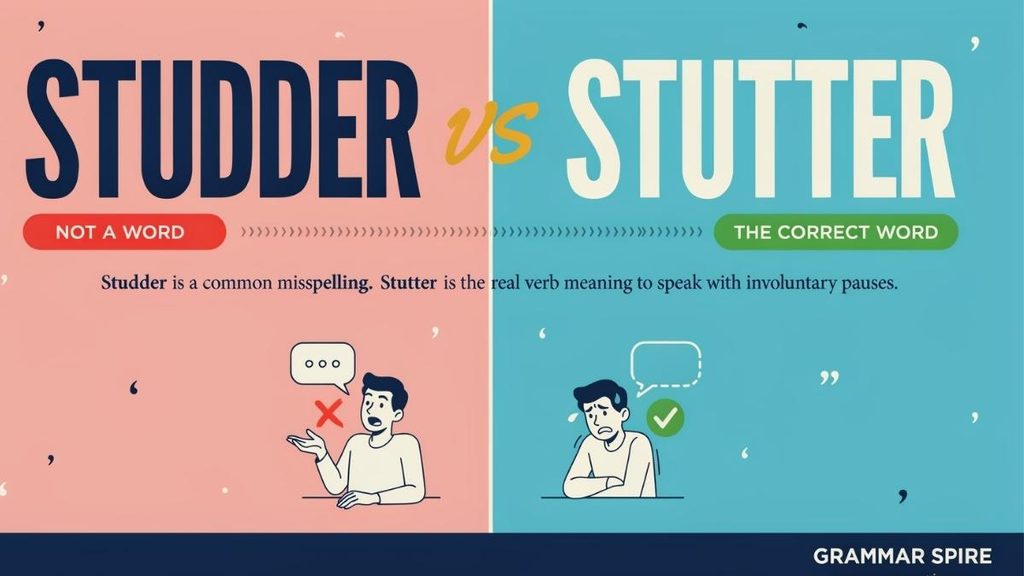 Is Studder a Word?