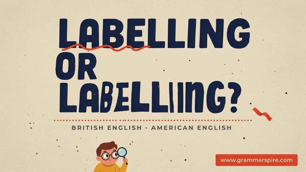 Labelling vs Labeling What Is the Difference?