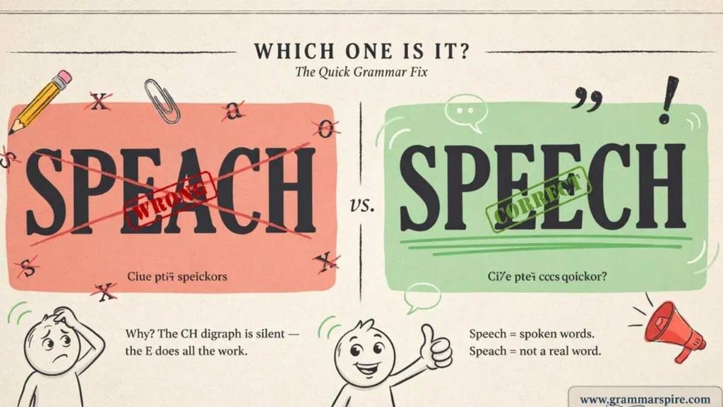 Speech or Speach for Students