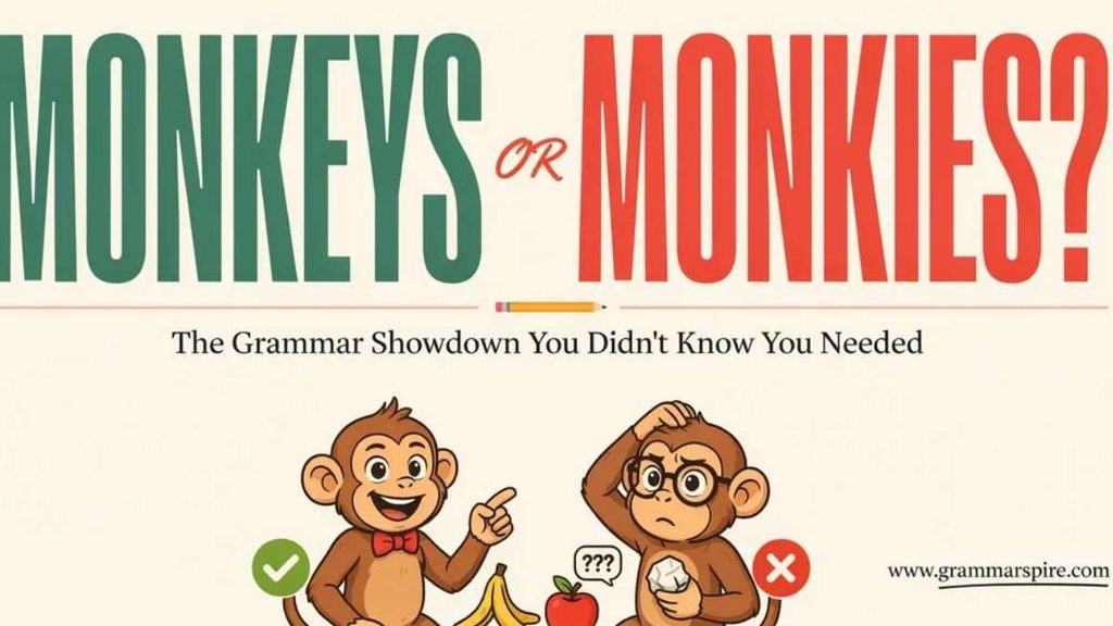 What Is the Plural of Monkey?