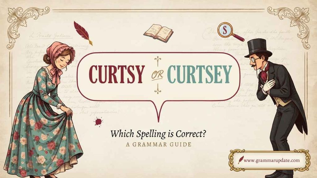What Does Curtsey Mean?
