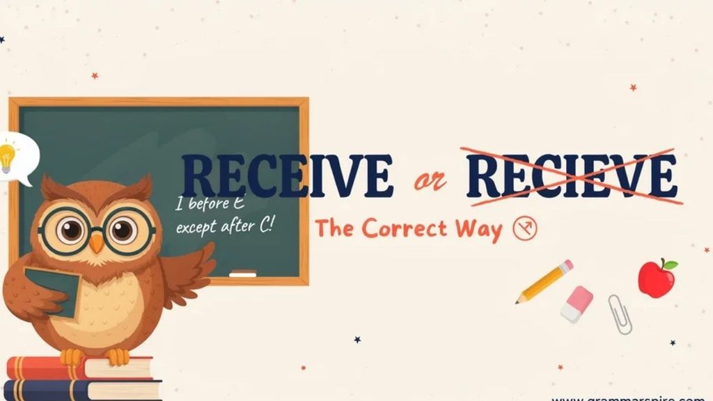 Receive Correct Spelling and Meaning