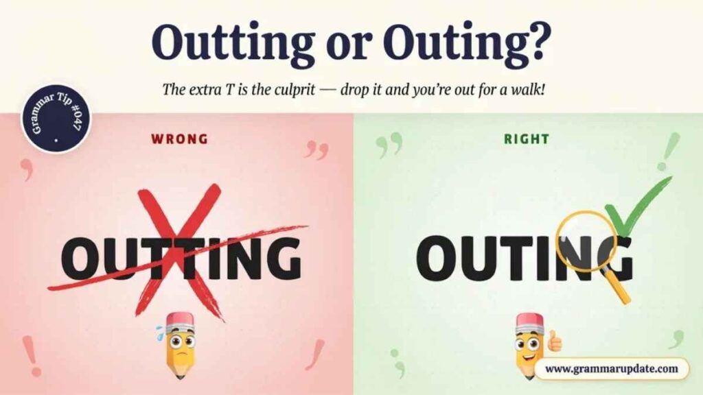 Outting vs Outing Quick Comparison