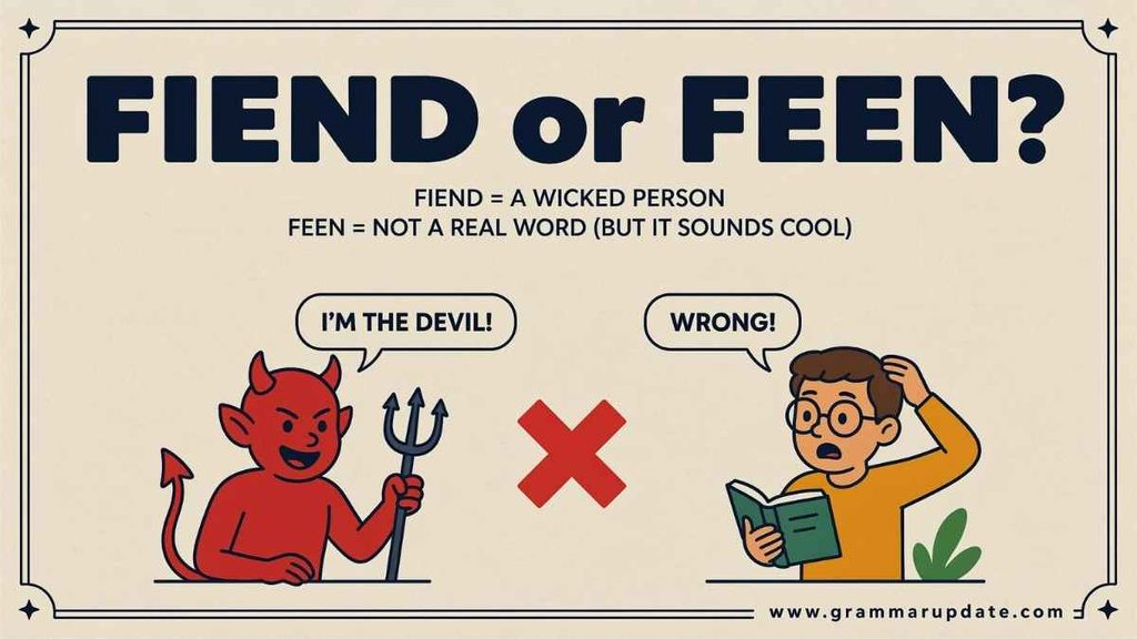 Fiend or Feen Pronunciation