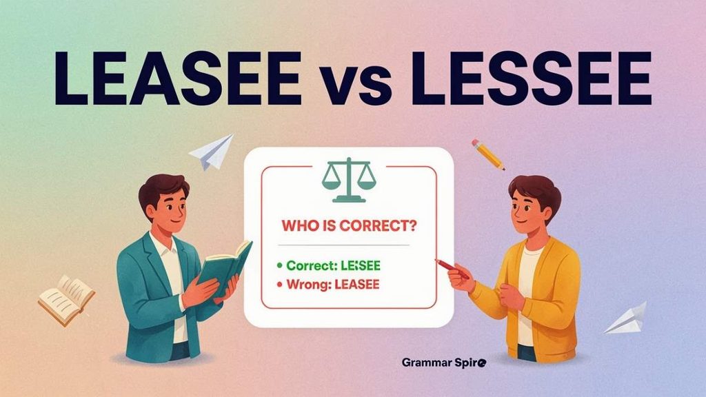 Lessee Examples in Sentences