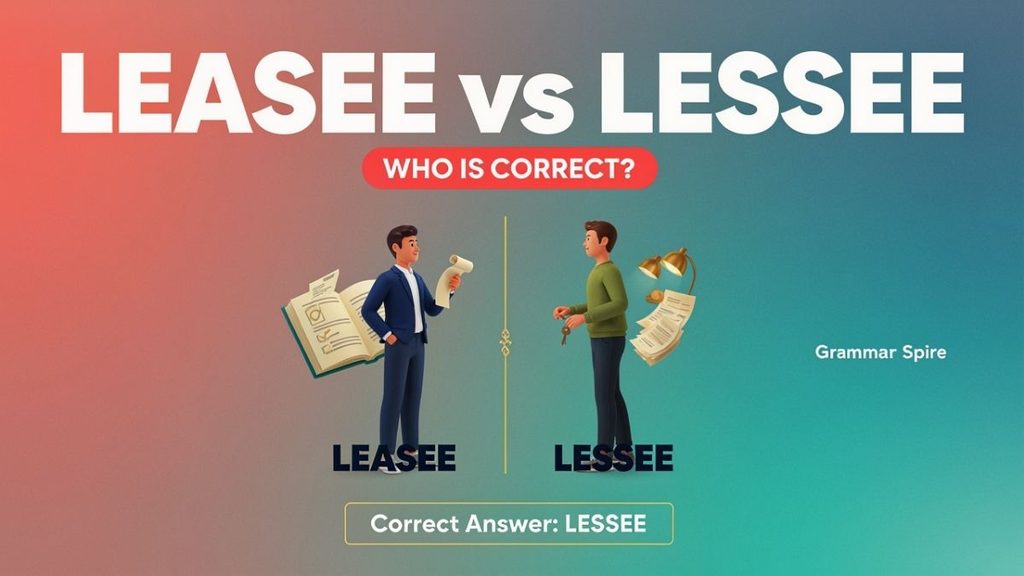 Common Mistakes With Lessee