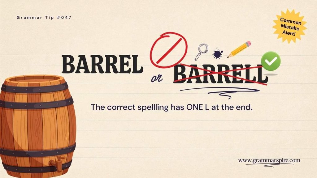 How Do You Pronounce Barrel?