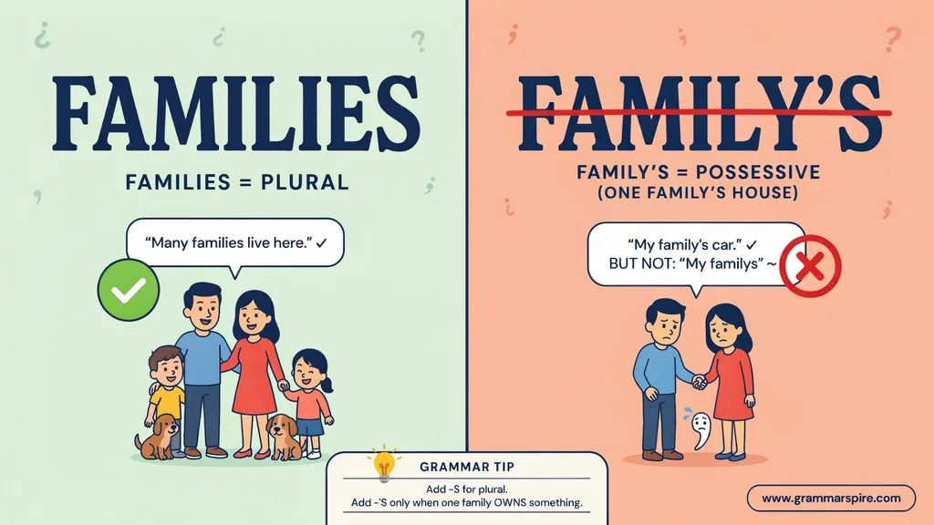 What Does “Families’” Mean?