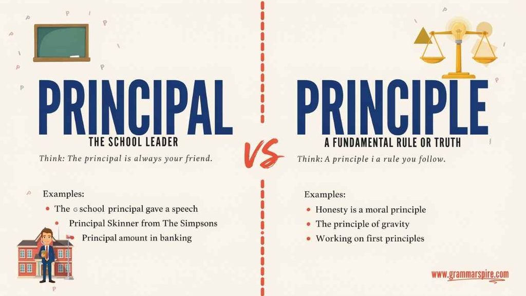 Easy Memory Tricks for Principal vs Principle