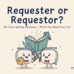 Requester or Requestor Which Spelling Is Correct?