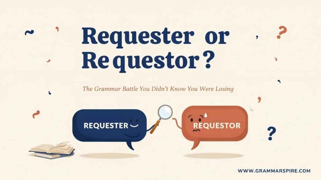 What Does Requestor Mean?