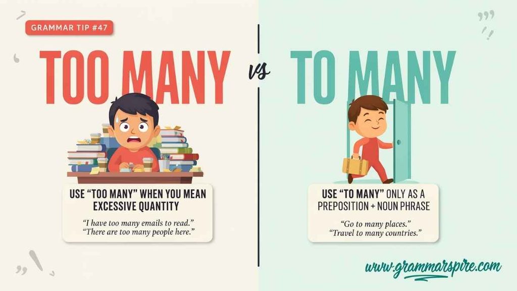 What Does To Many Mean?