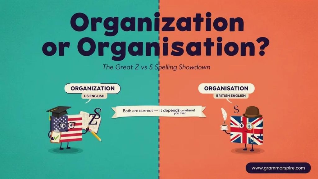 Common Mistakes When Using Organization and Organisation