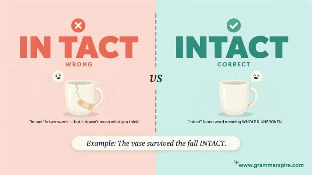 What Does Intact Mean?
