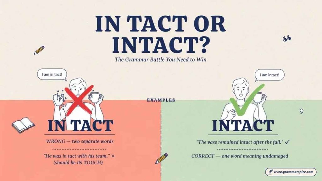 Intact Synonyms and Related Words
