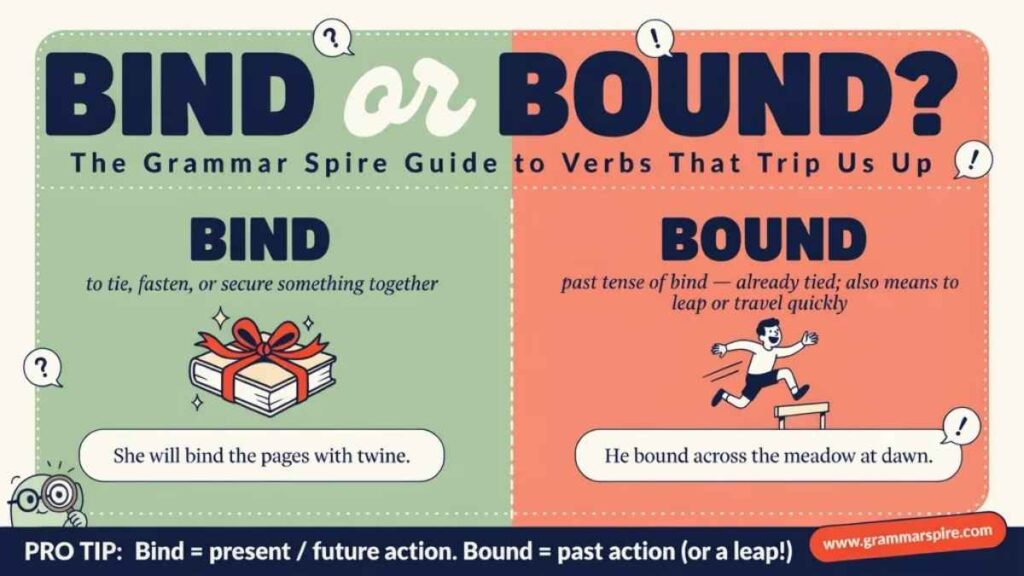 Bind or Bound which one is correct?