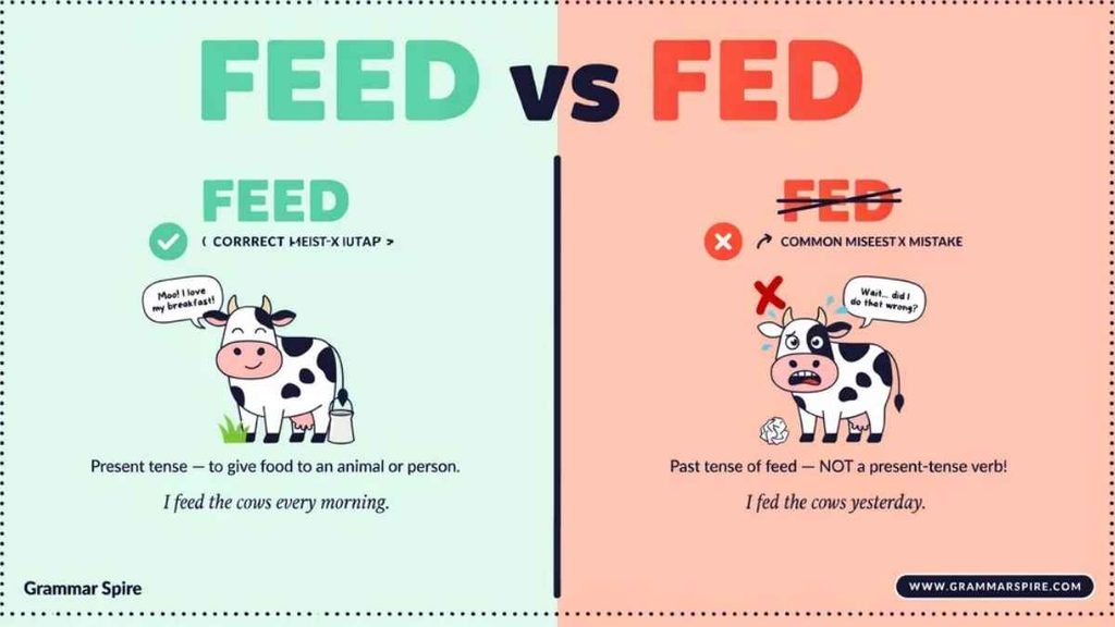 What Is the Past Tense of Feed?