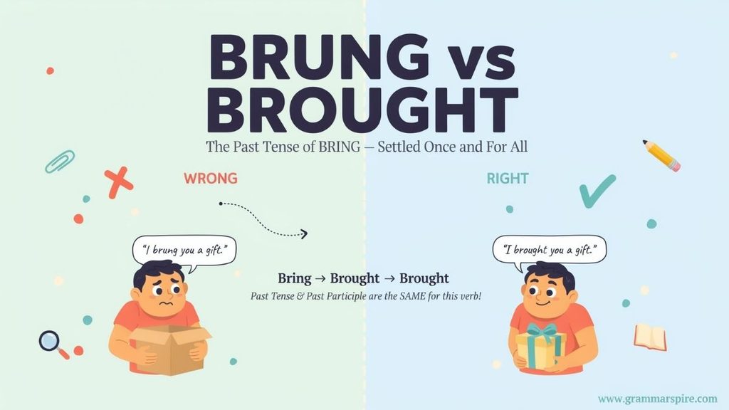 What Does Brought Mean?
